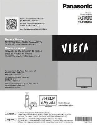 Panasonic Viera Lcd Tv Manual