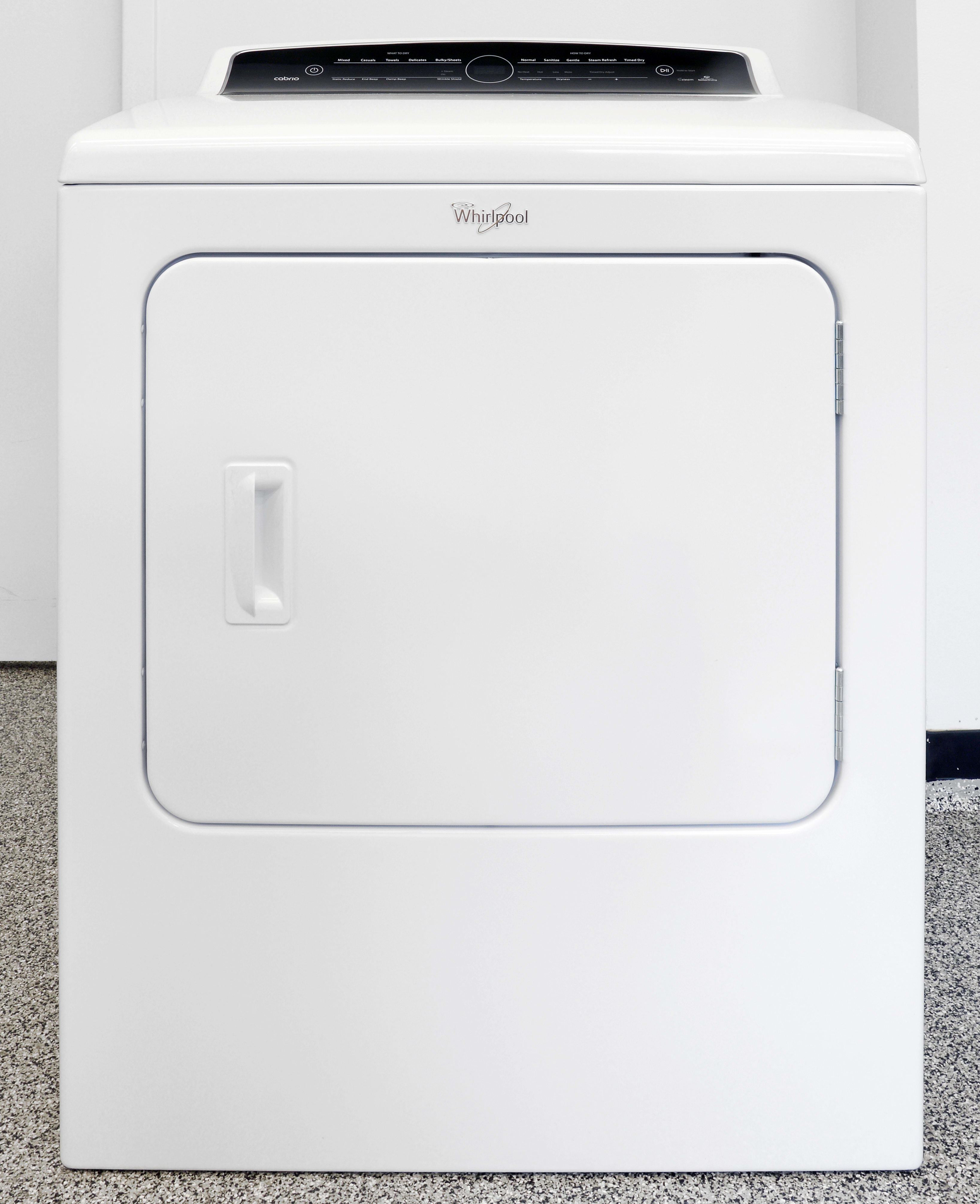 Whirlpool Cabrio WED7300DW Dryer Review - Reviewed.com Laundry