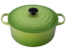 Le Creuset's Palm Green Finish