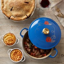 Le Creuset Beauty and the Beast soup pot