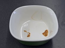 Kenmore 13042—Burnt Cheese After Wash