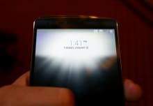 LG G Flex 2 Lock Screen