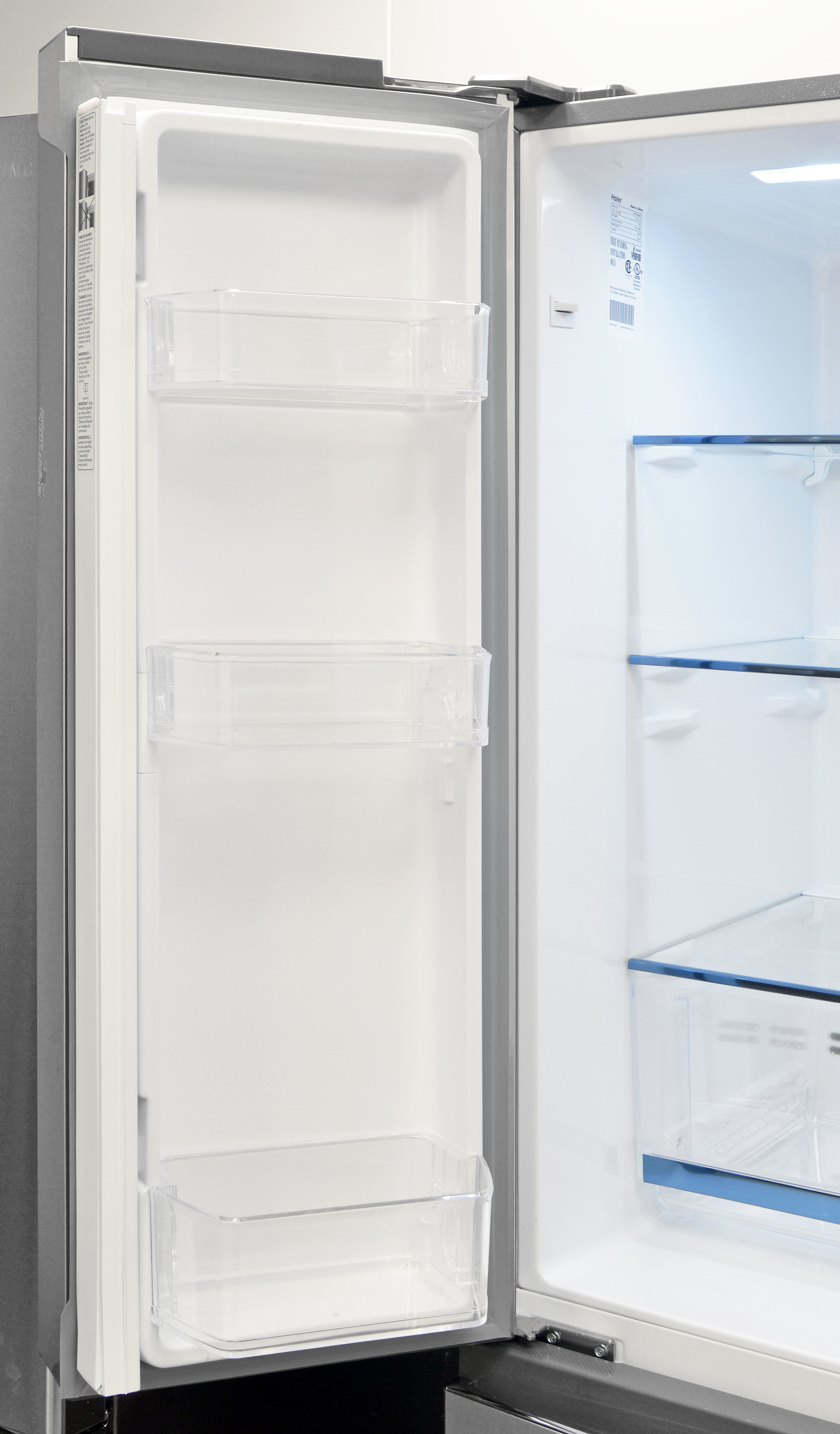 Haier HRF15N3AGS 28inch Compact French Door Counter Depth Refrigerator