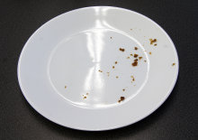 LG LDF8874ST—Meat Stains After Quick Cycle