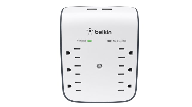 Belkin SurgePlus 6 Outlet Wall Mount Surge Protector