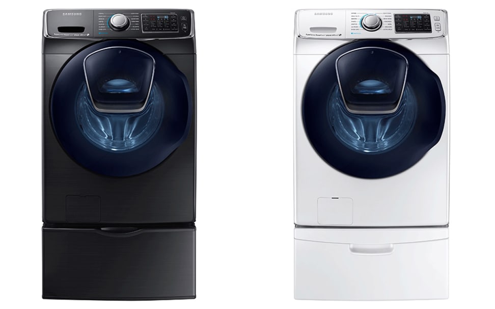 Samsung AddWash Silver and White
