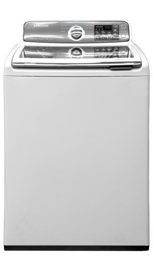 A Samsung top-load washing machine