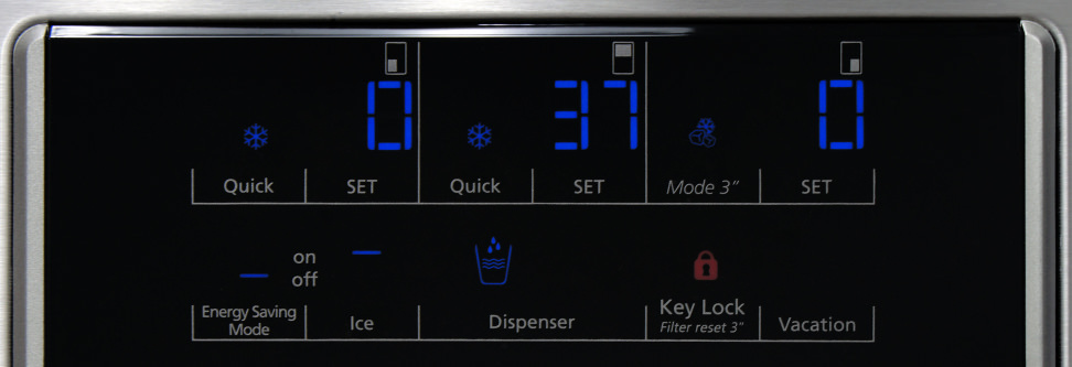 Dacor DTF364SIWS Controls