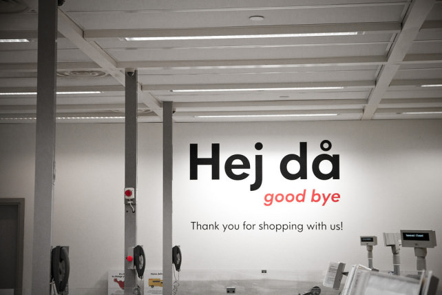 Goodbye, Ikea!
