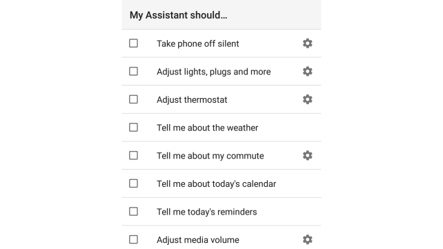 Google Routines My Assistant Should