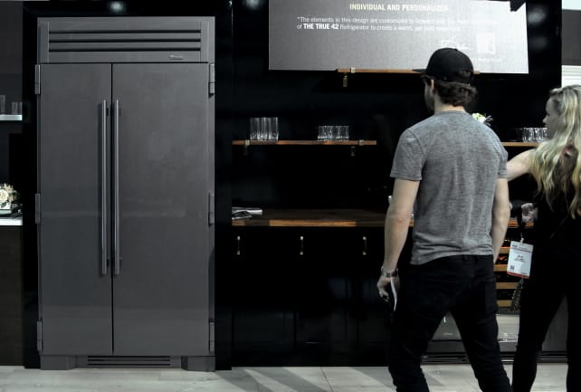 True's new fridge finish