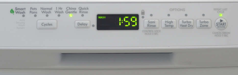 Kenmore 13202—Controls