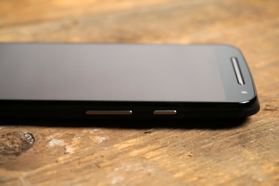 Motorola Moto G buttons