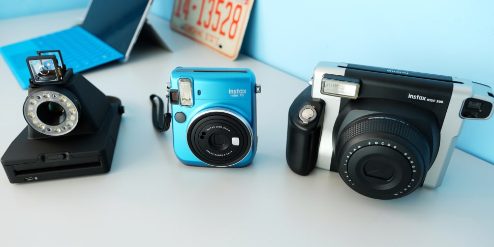 three new instant cameras