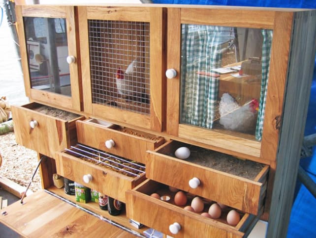 Chicken Coop Drawers