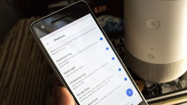 Google Home Shortcuts