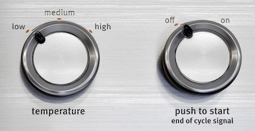 Maytag Centennial MEDC215EW Controls