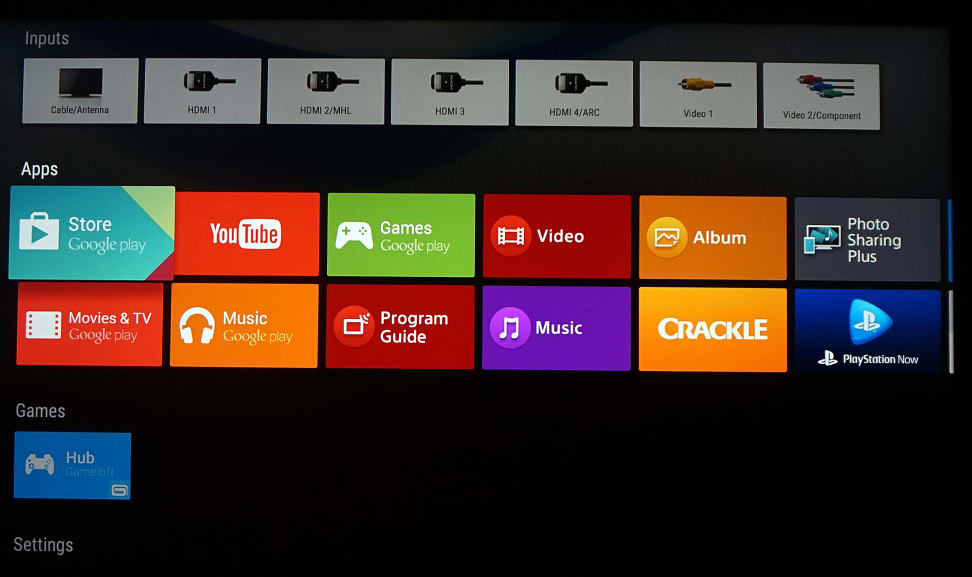 Sony-X930C-Google-Apps