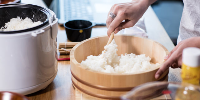 Rice cooling