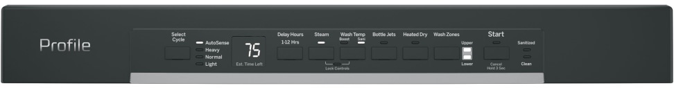 GE Profile PDF820S Controls