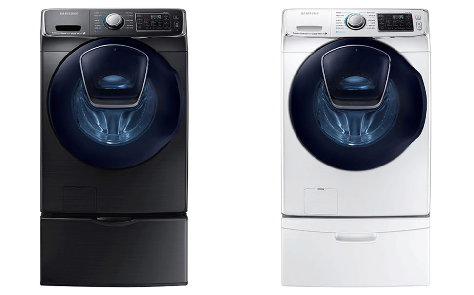 Samsung AddWash Silver and White