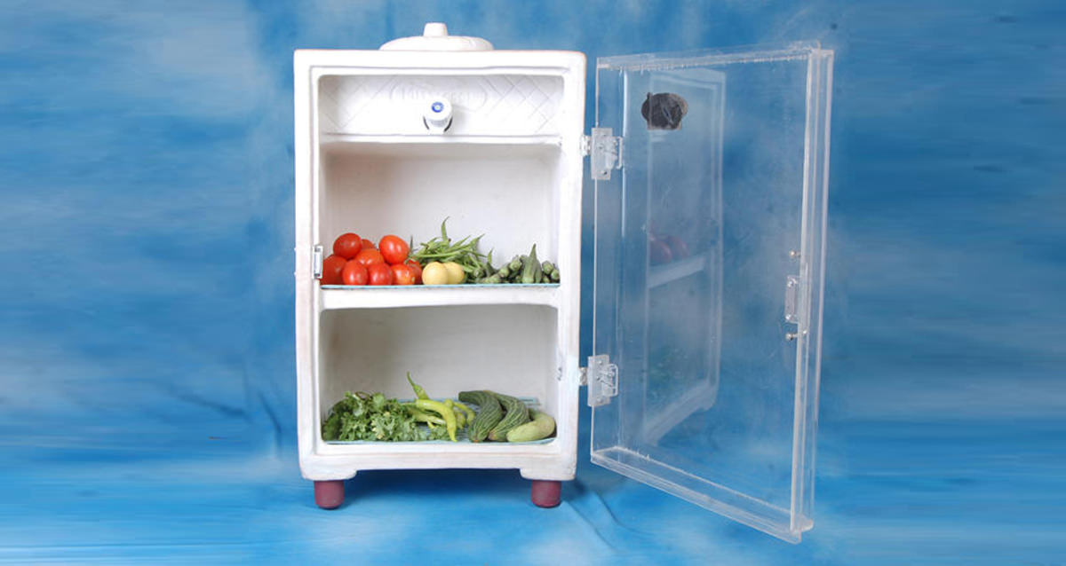 Stainless Steel—This Fridge Is Made of Clay
