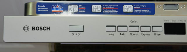 Bosch SHP65TL5UC Cycle Controls