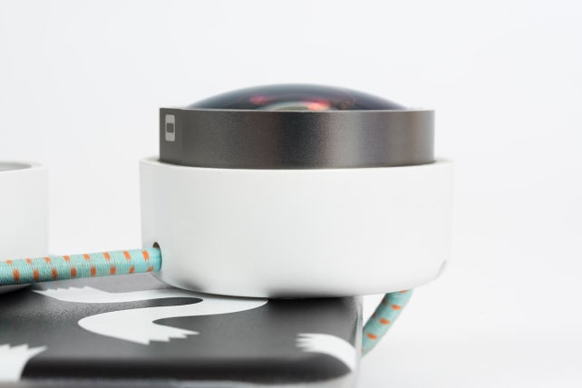 Iris Lens Close-Up